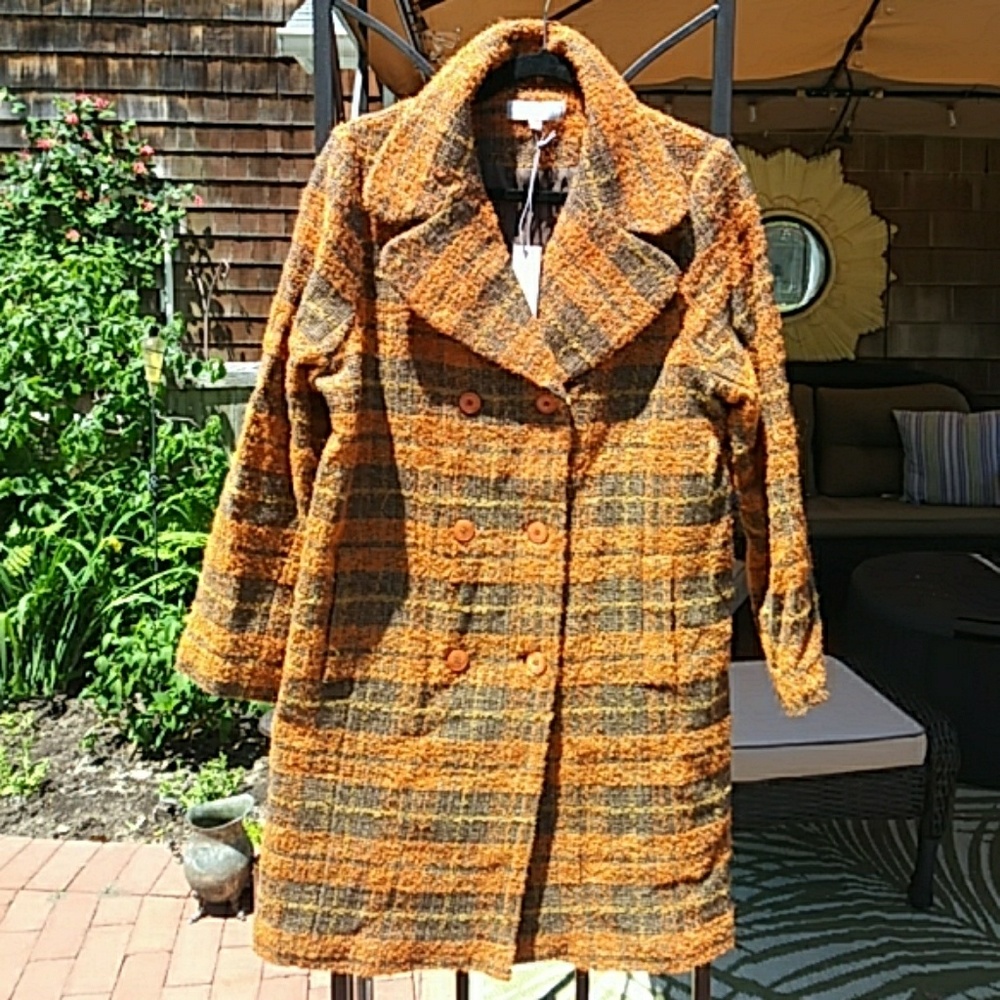 Plaid fall/winter jacket